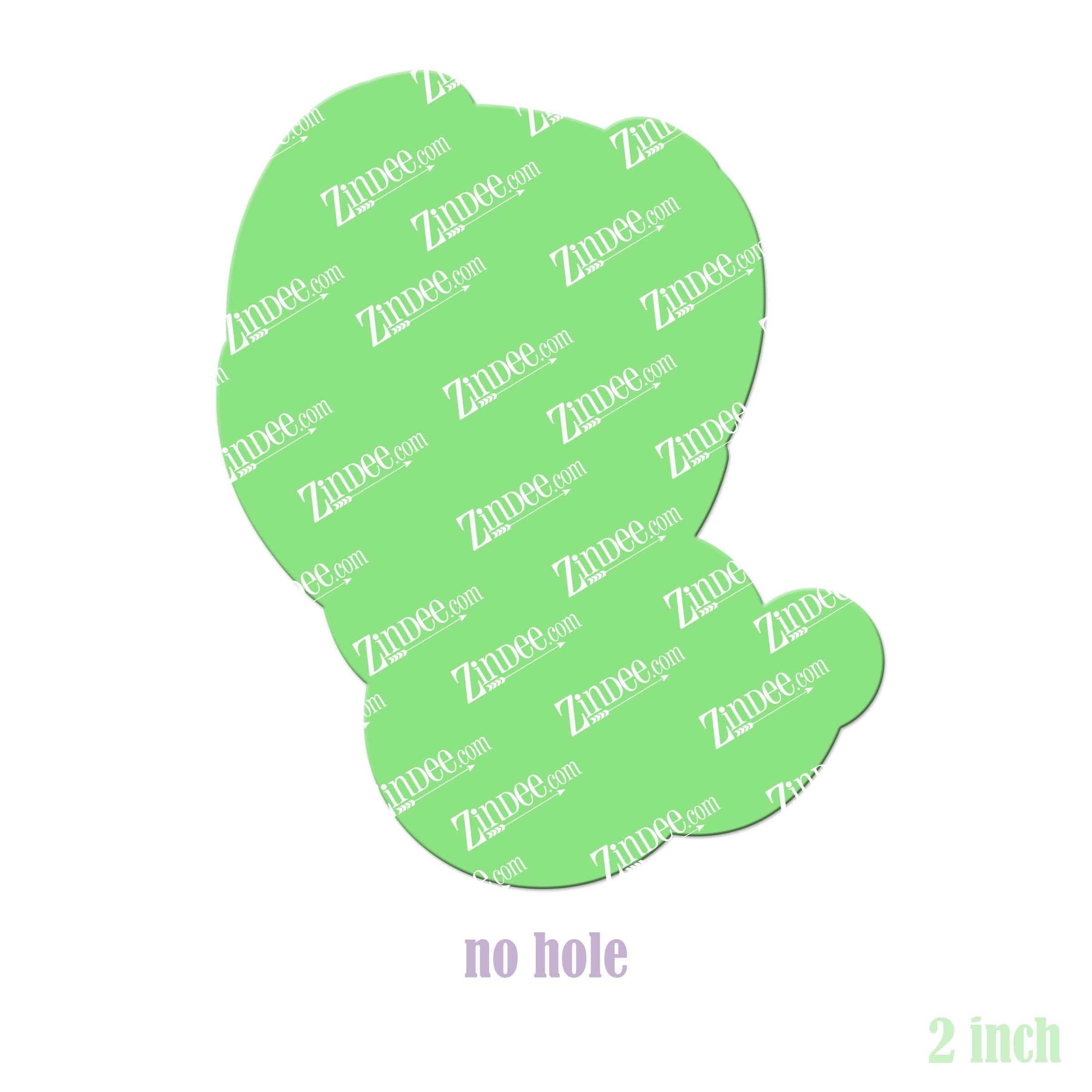 Alternative view of Stethoscope Baby Acrylic Blank- Sticker- UV DTF (2 inch) NO HOLE