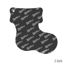 Alternative view of Stocking – Acrylic Keychain Blank (3") | Optional Sticker or UV DTF