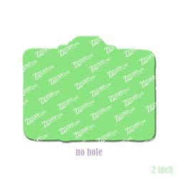 Suitcase acrylic blank (2 inch) NO HOLE