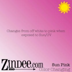 Sun Pink Color Changing Adhesive Vinyl