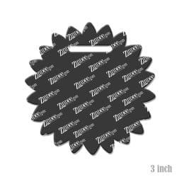 Alternative view of Sunflower Luggage Tag Acrylic Blank- Sticker- UV DTF (3 inch)