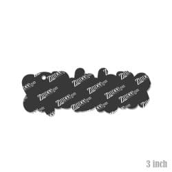 Alternative view of Survivor Awareness Ribbon – Acrylic Keychain Blank (3") | Optional Sticker or UV DTF