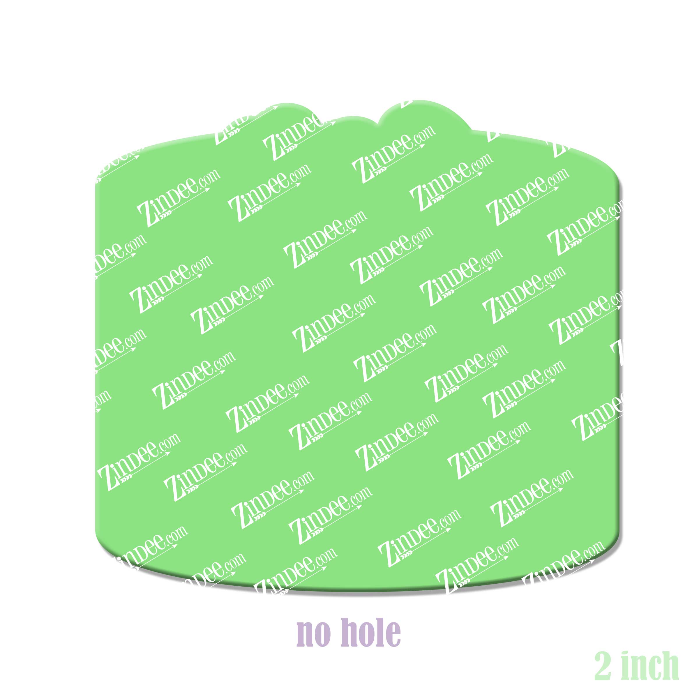 Alternative view of Sushi Roll Acrylic Blank- Sticker- UV DTF (2 inch) NO HOLE