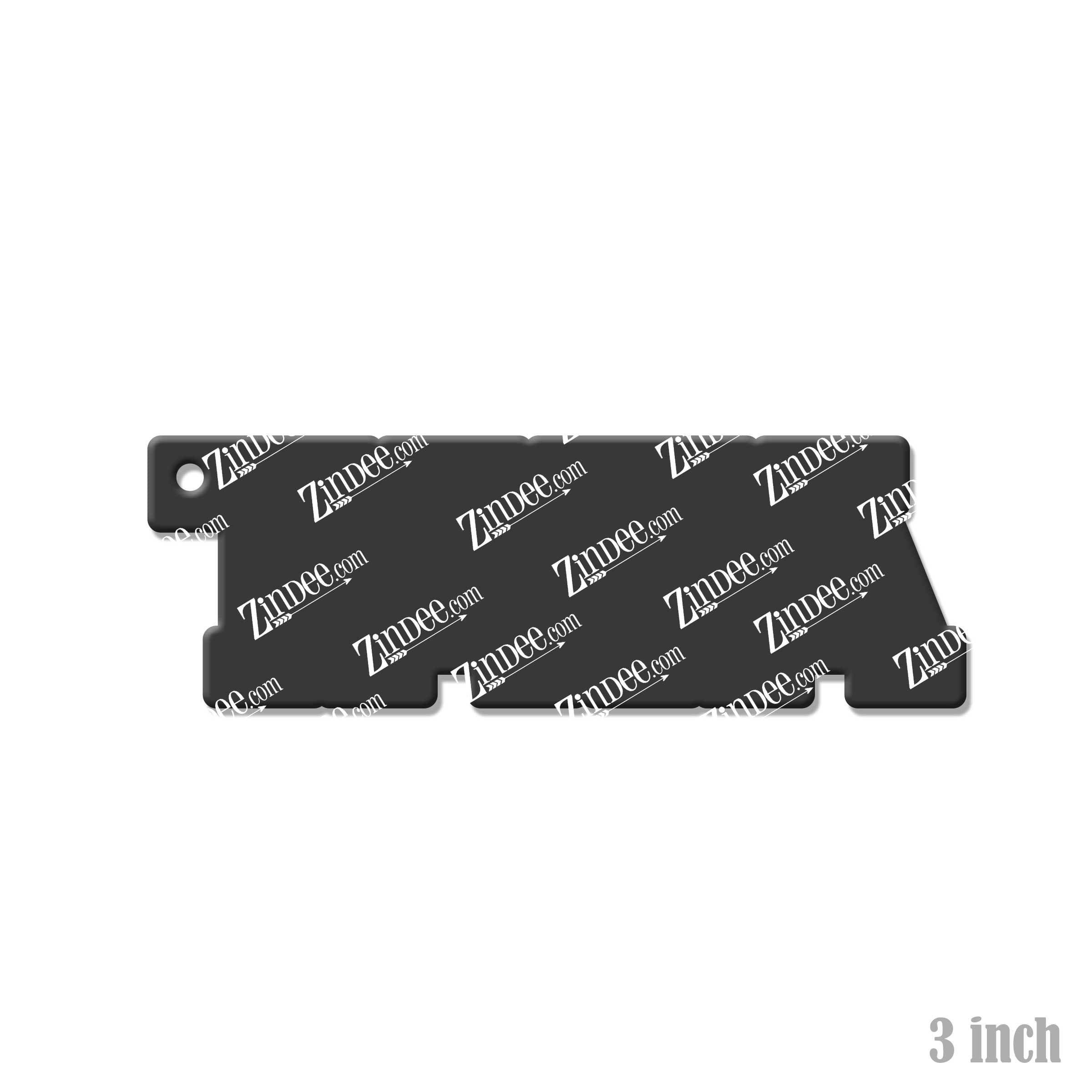 TATA acrylic blank (3 inch) (5 piece minimum)