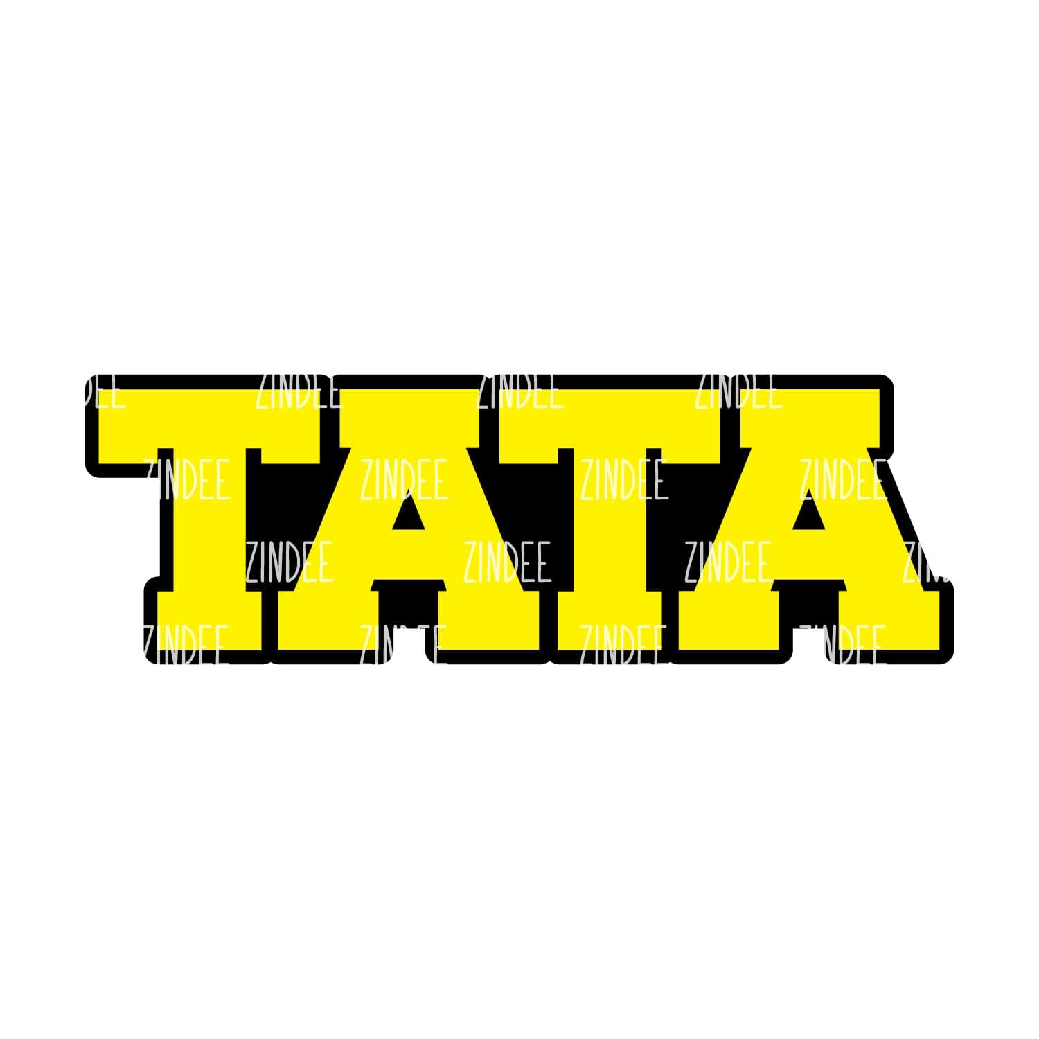 Alternative view of TATA acrylic blank (3 inch) (5 piece minimum)