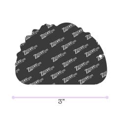 Alternative view of Taco – Acrylic Keychain Blank (3") | Optional Sticker or UV DTF
