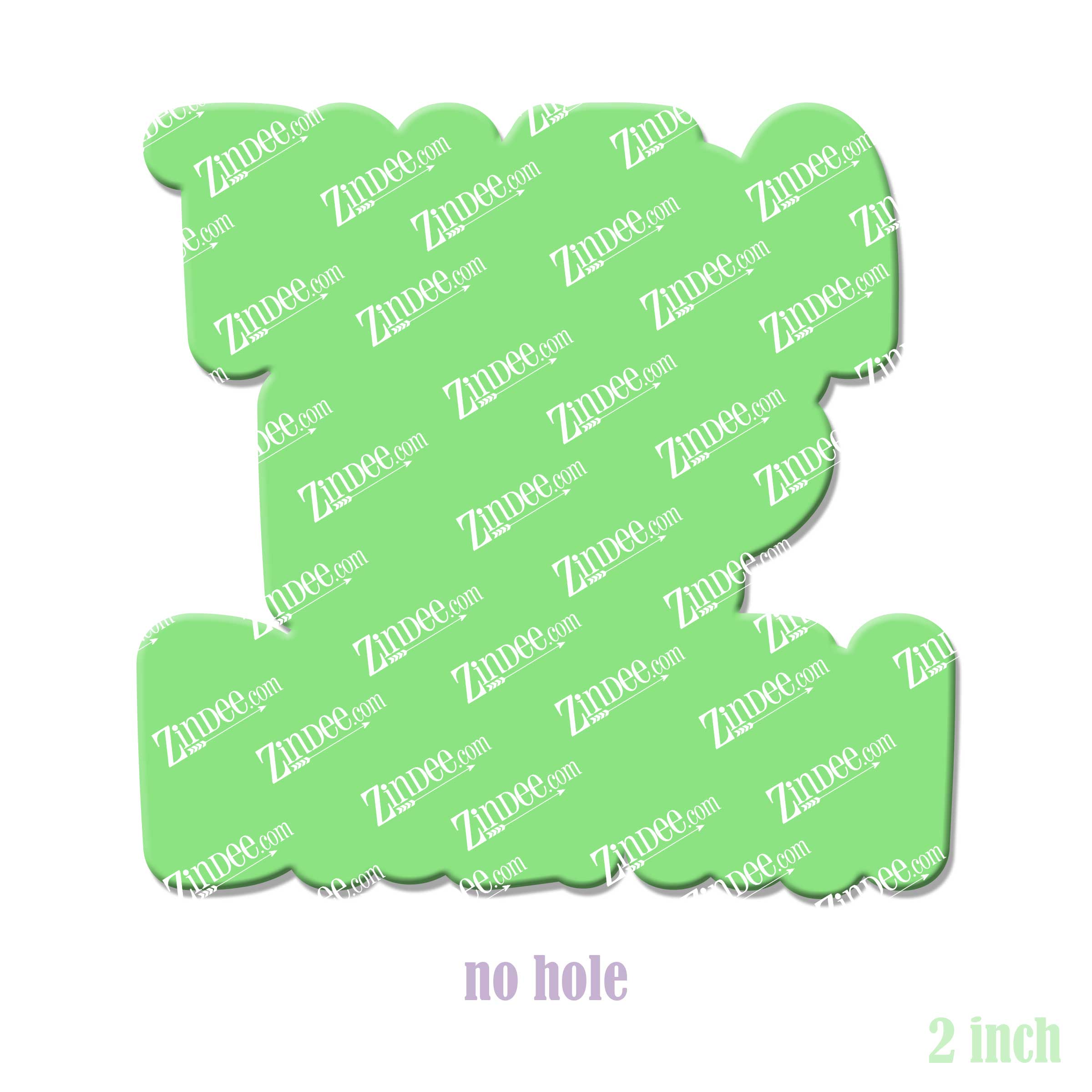 Alternative view of Take a Deep Breath Acrylic Blank- Sticker- UV DTF (2 inch) NO HOLE