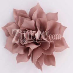Taupe Fabric Flower (3.5")