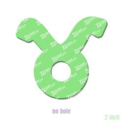 Taurus (zodiac) acrylic blank (2 inch) NO HOLE