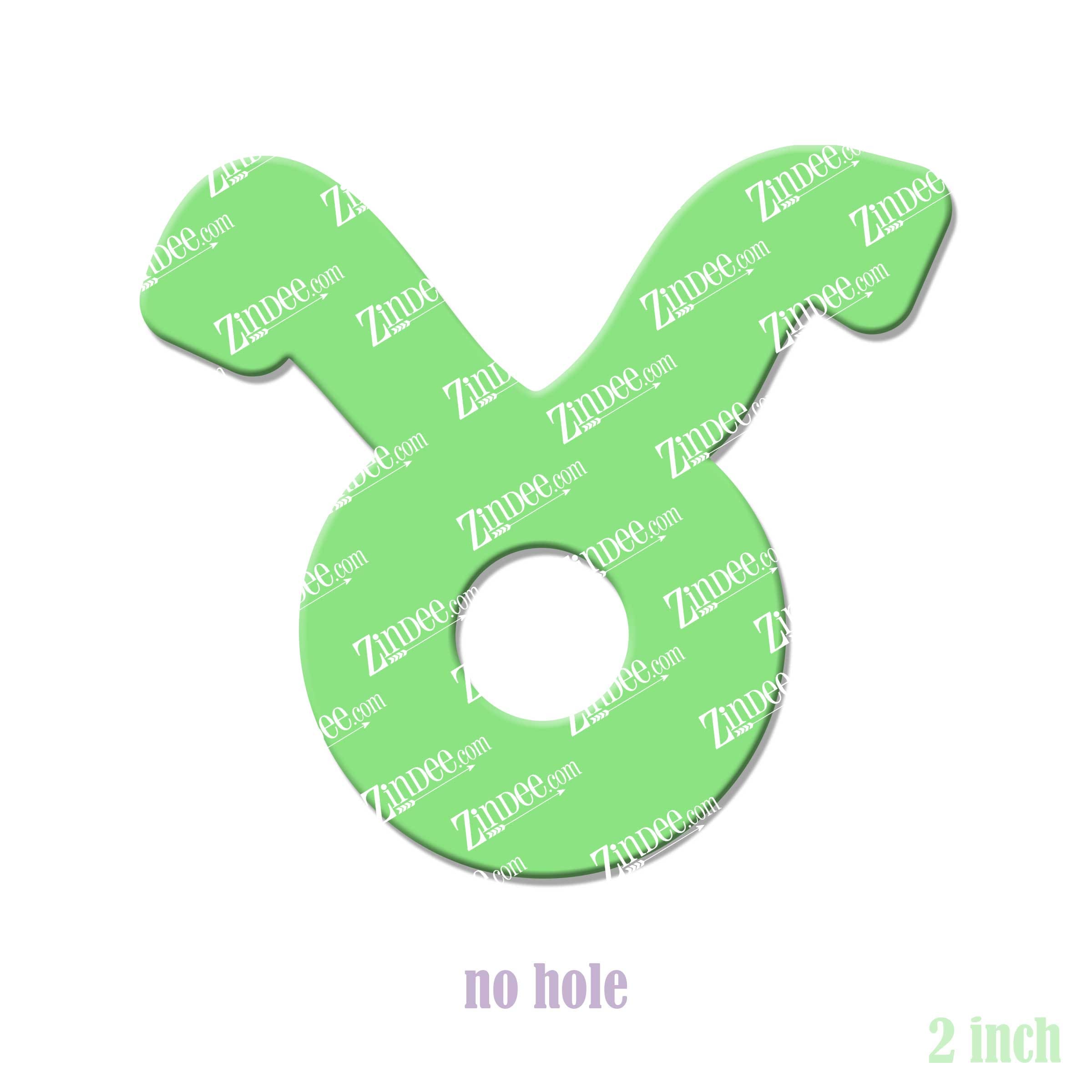 Taurus (zodiac) acrylic blank (2 inch) NO HOLE