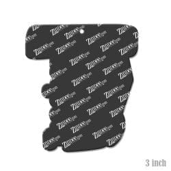 Alternative view of Teacher Monogram Acrylic Blank- Sticker- UV DTF (3 inch)