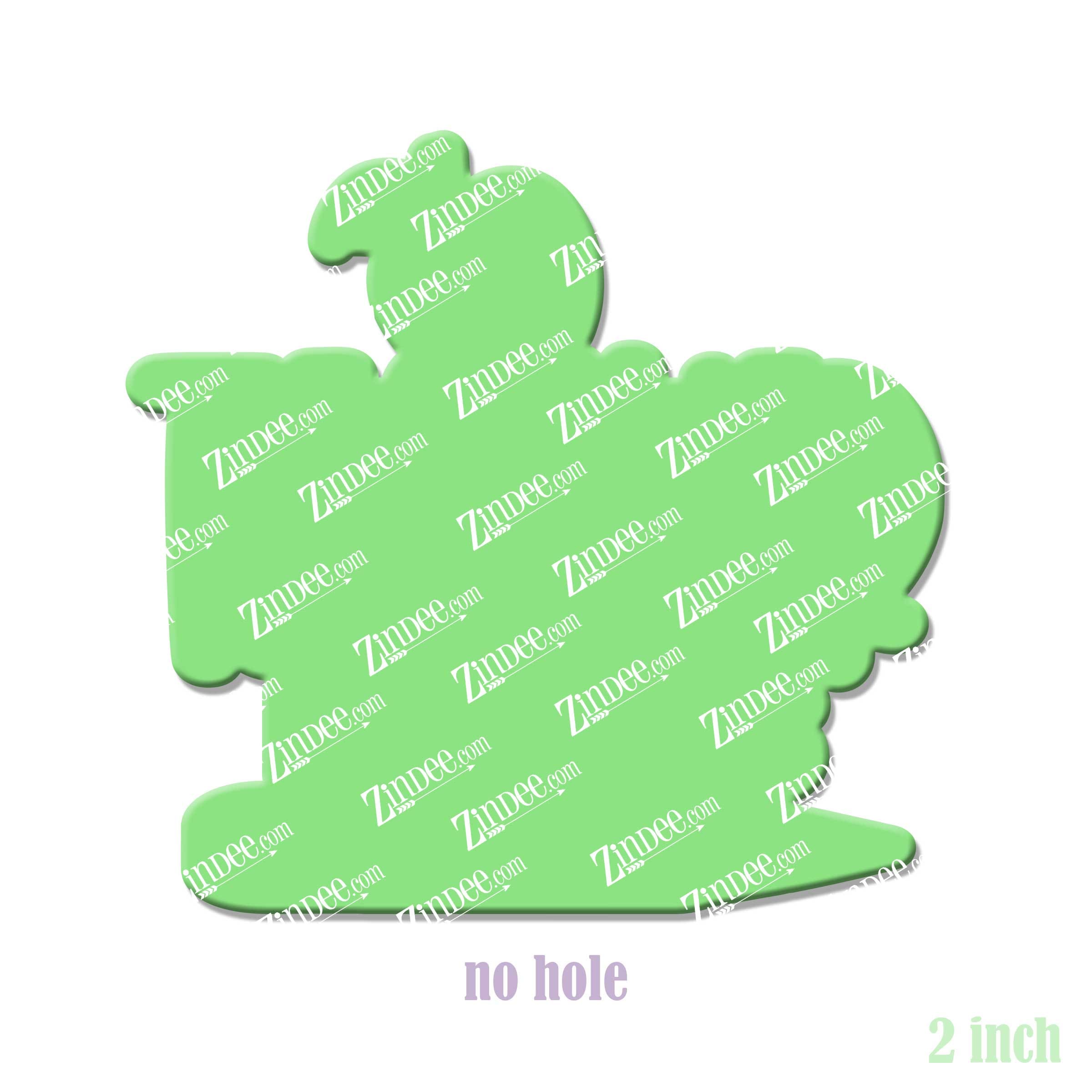 Alternative view of Teacher in Progress Acrylic Blank- Sticker- UV DTF (2 inch) NO HOLE