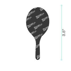 Alternative view of Tennis Racquet – Acrylic Keychain Blank (3") | Optional Sticker or UV DTF