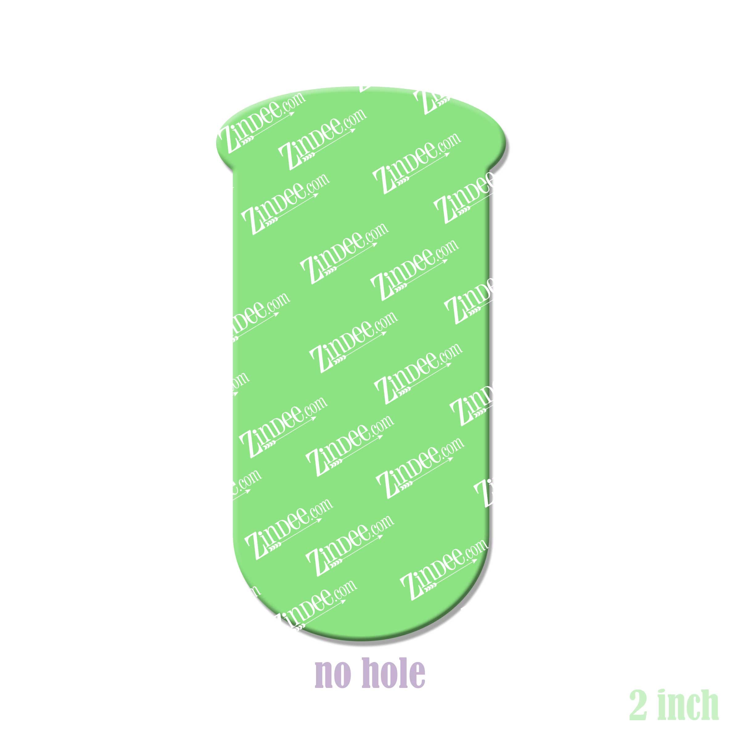 Alternative view of Test Tube Acrylic Blank- Sticker- UV DTF (2 inch) NO HOLE