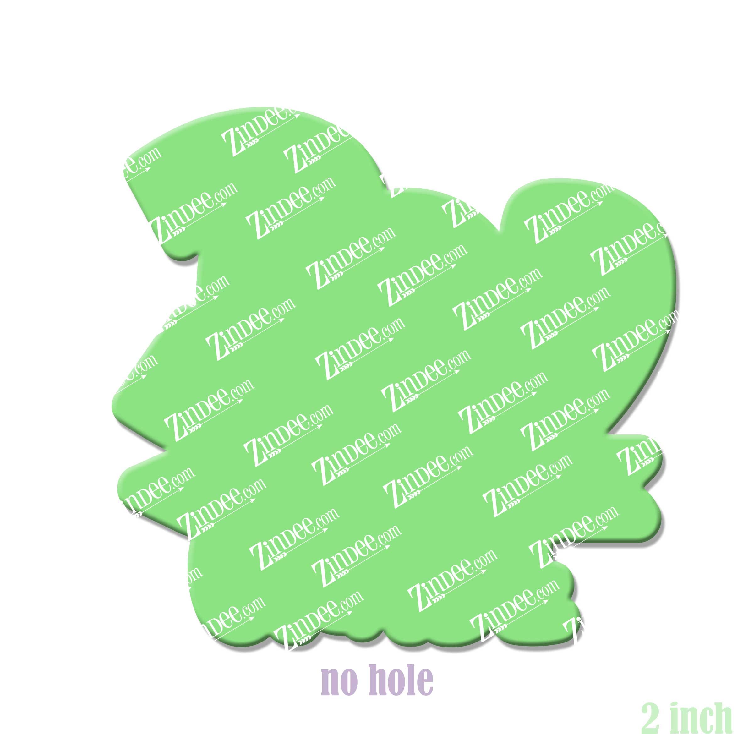 Alternative view of Third Grade Acrylic Blank- Sticker- UV DTF (2 inch) NO HOLE