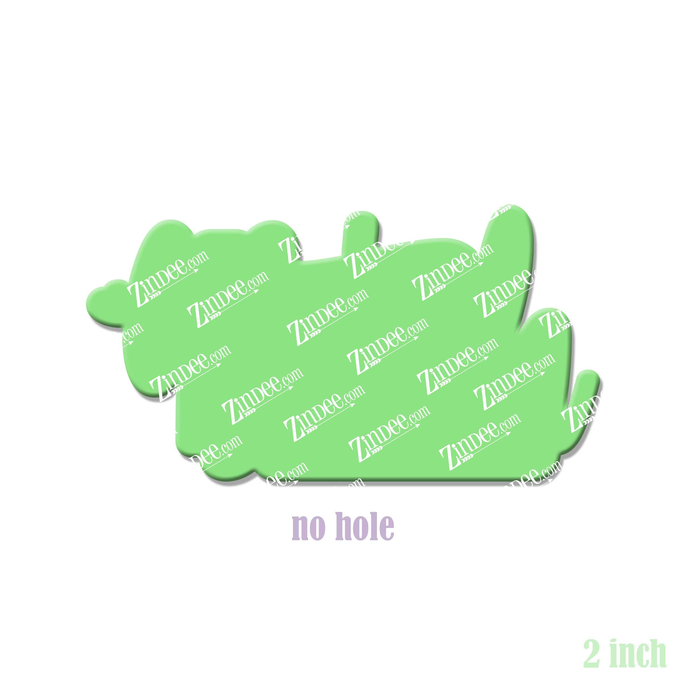 This Bitch acrylic blank (2 inch) NO HOLE