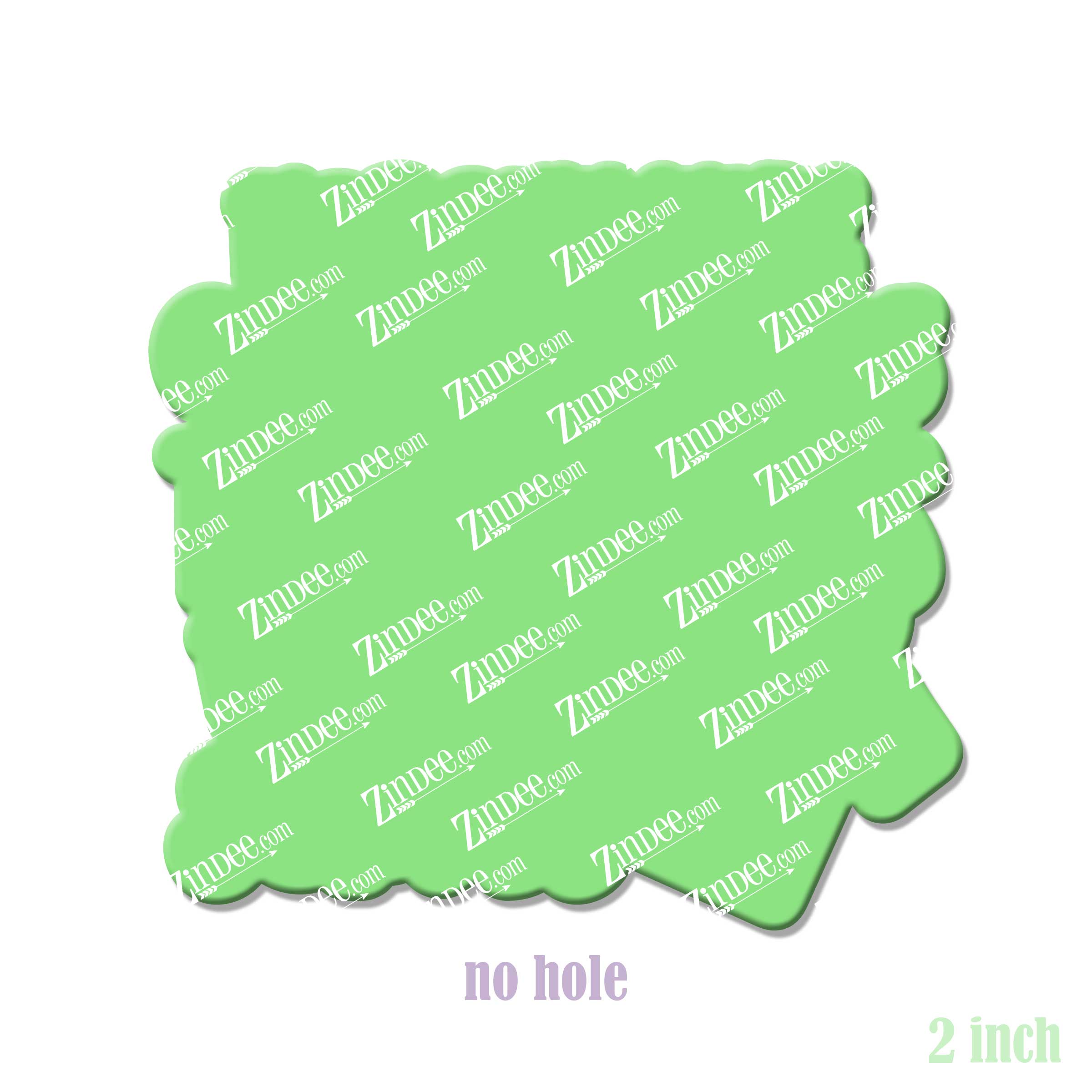 Alternative view of This Princess Wears Scrubs Acrylic Blank- Sticker- UV DTF (2 inch) NO HOLE