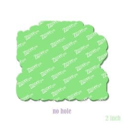 Alternative view of Throw Kindness – Acrylic Badge Reel Blank (2") No Hole | Optional Sticker or UV DTF