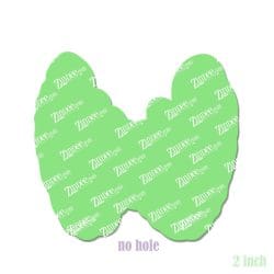 Alternative view of Thyroid – Acrylic Badge Reel Blank (2") No Hole | Optional Sticker or UV DTF