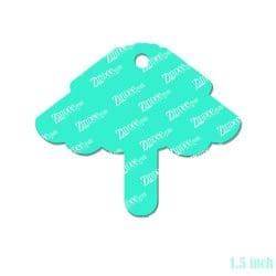 Tiki Umbrella acrylic blank (1.5 inch)