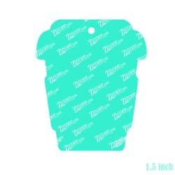 Alternative view of To Go Coffee Acrylic Blank- Sticker- UV DTF (1.5 inch)