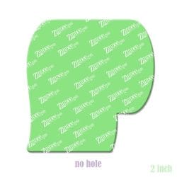 Alternative view of Toilet Paper – Acrylic Badge Reel Blank (2") No Hole | Optional Sticker or UV DTF
