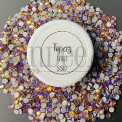 Topaz AB Hotfix Rhinestone ss10 (machine cut) 10 Gross