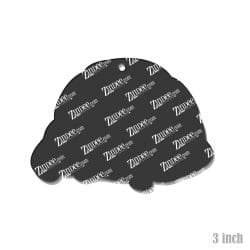 Tortoise acrylic blank (3 inch) (5 piece minimum)