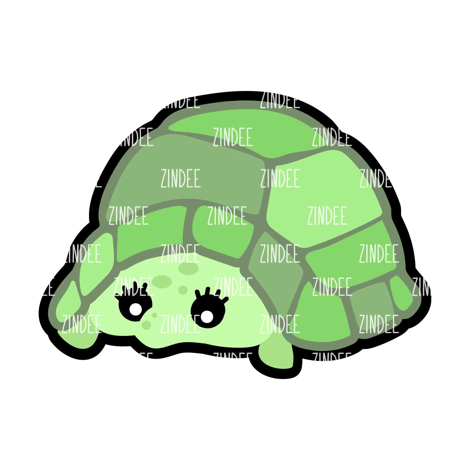 Alternative view of Tortoise acrylic blank (2 inch) NO HOLE