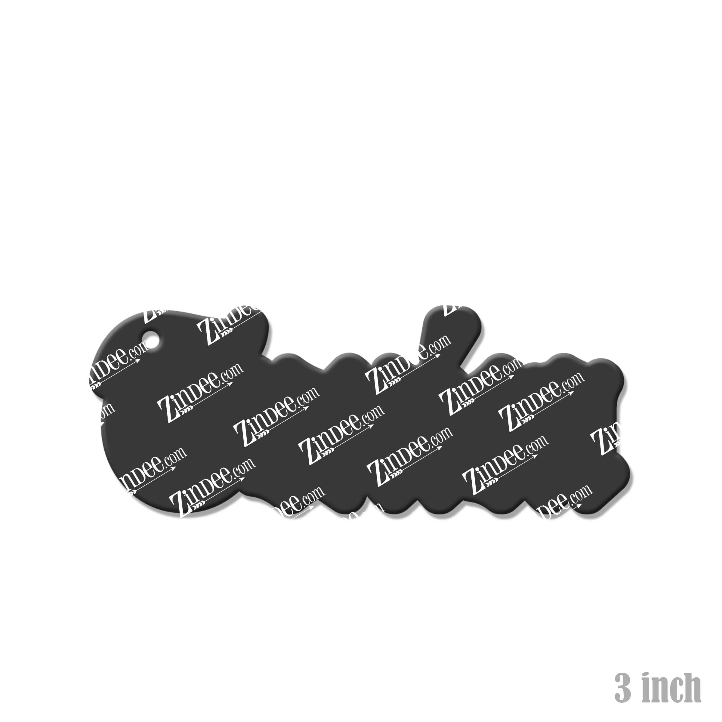 Toxica acrylic blank (3 inch)