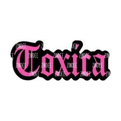 Alternative view of Toxica acrylic blank (3 inch)