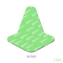 Alternative view of Traffic Cone – Acrylic Badge Reel Blank (2") No Hole | Optional Sticker or UV DTF