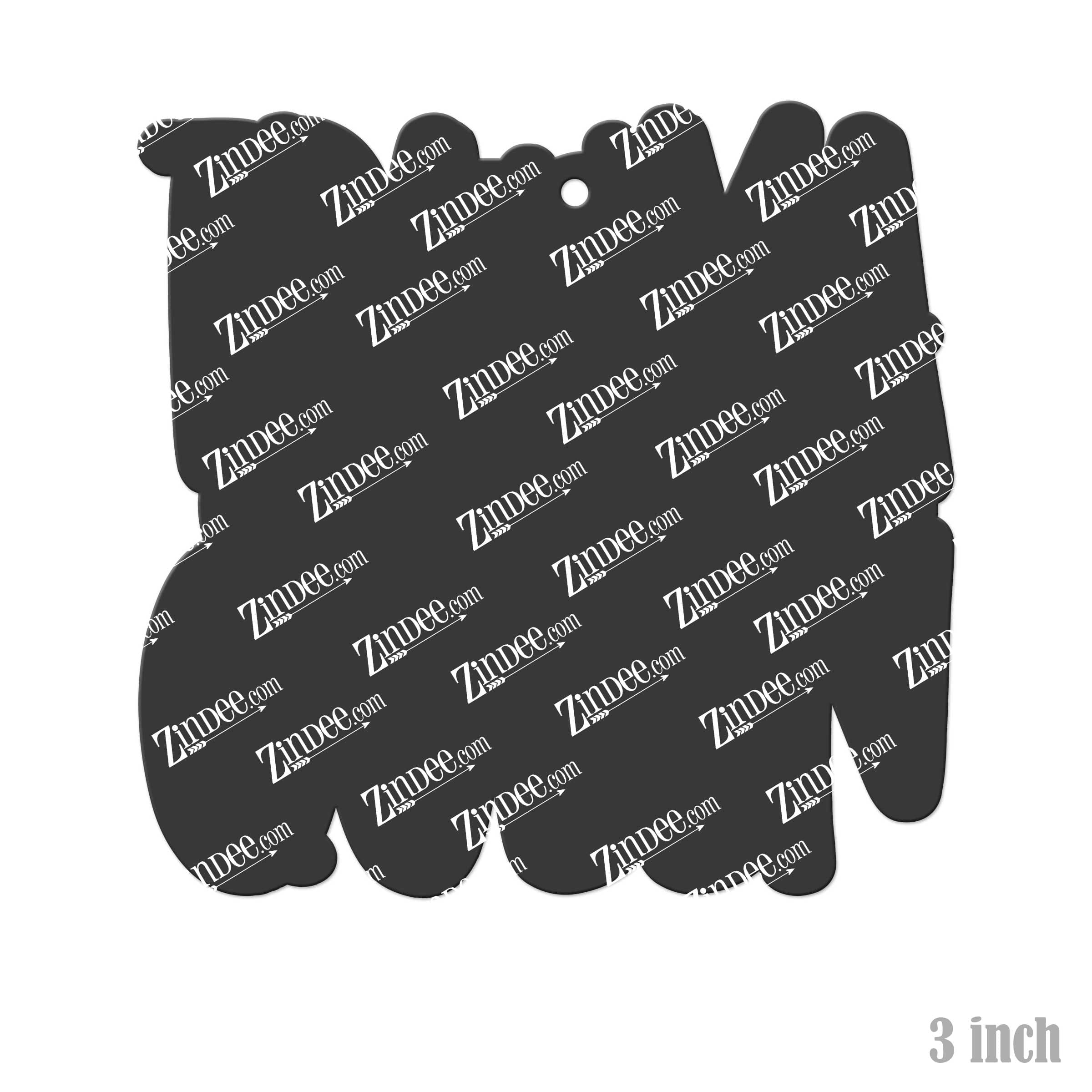 Trauma Queen Acrylic Blank- Sticker- UV DTF (3 inch) - Image 2