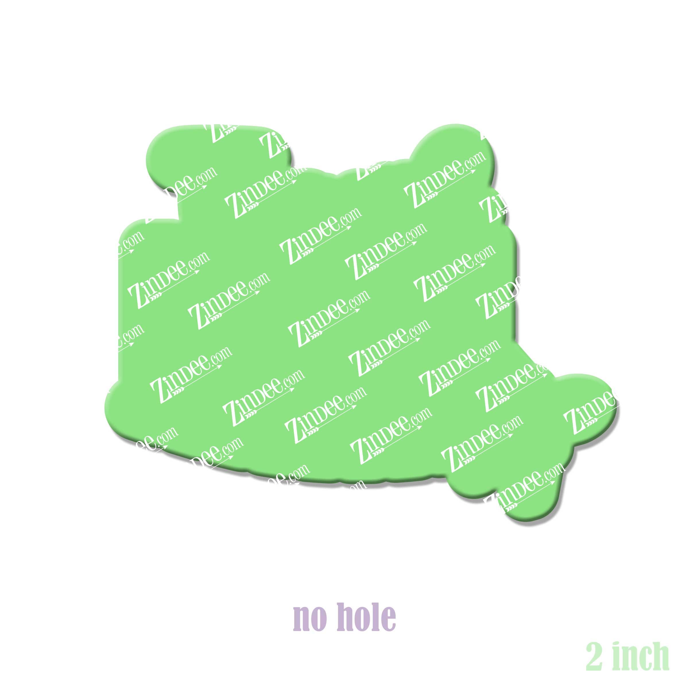 Alternative view of Travel Nurse Acrylic Blank- Sticker- UV DTF (2 inch) NO HOLE