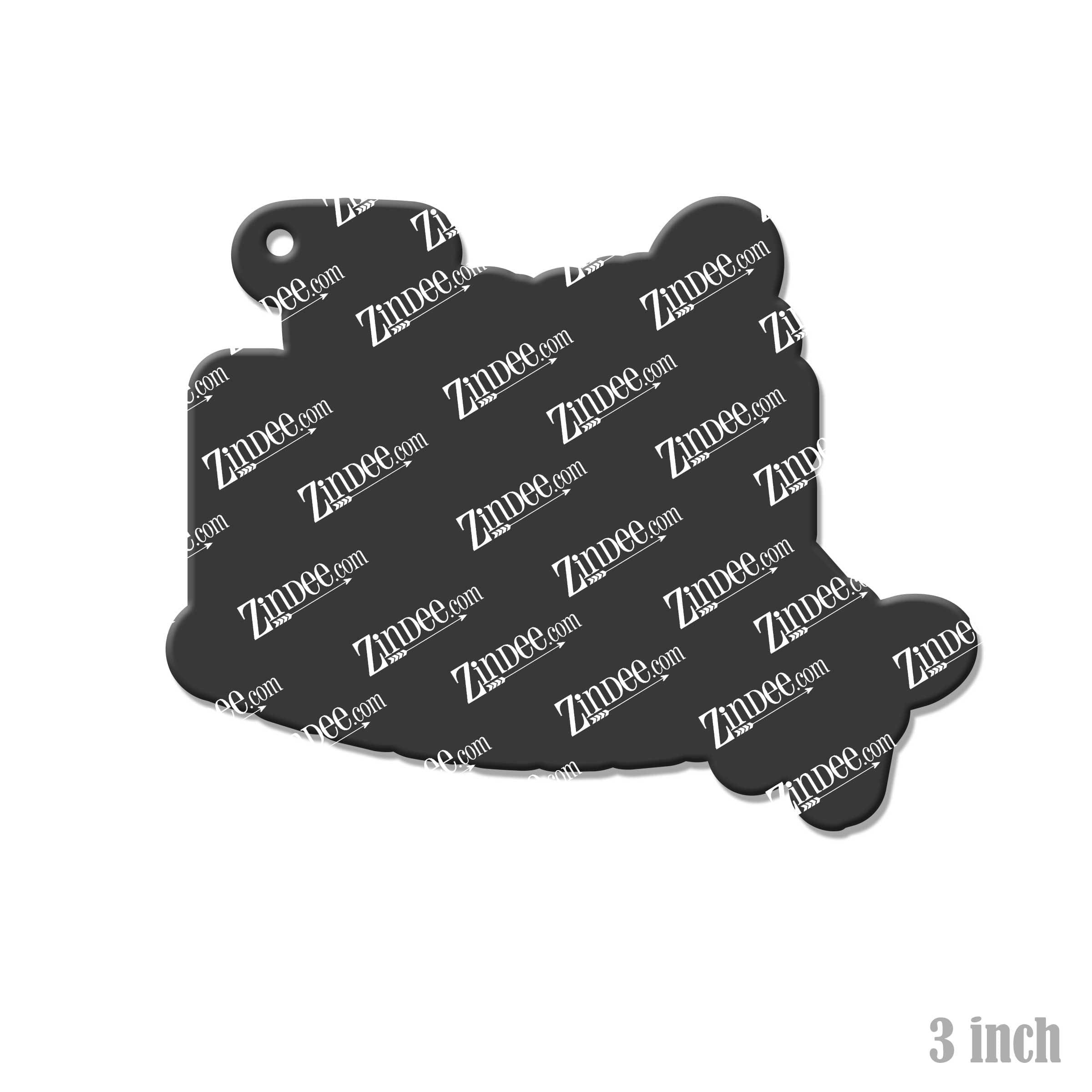 Travel Nurse Acrylic Blank- Sticker- UV DTF (3 inch) - Image 2