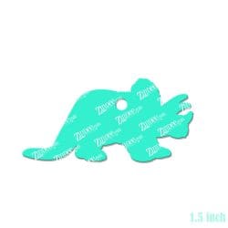 Triceratops acrylic blank (1.5 inch)