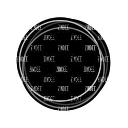 Triple Circle Frame – Acrylic Badge Reel Blank (2") No Hole | Optional Sticker or UV DTF