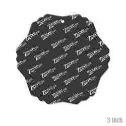 Alternative view of Triple Hexagon Frame Acrylic Blank- Sticker- UV DTF (3 inch)