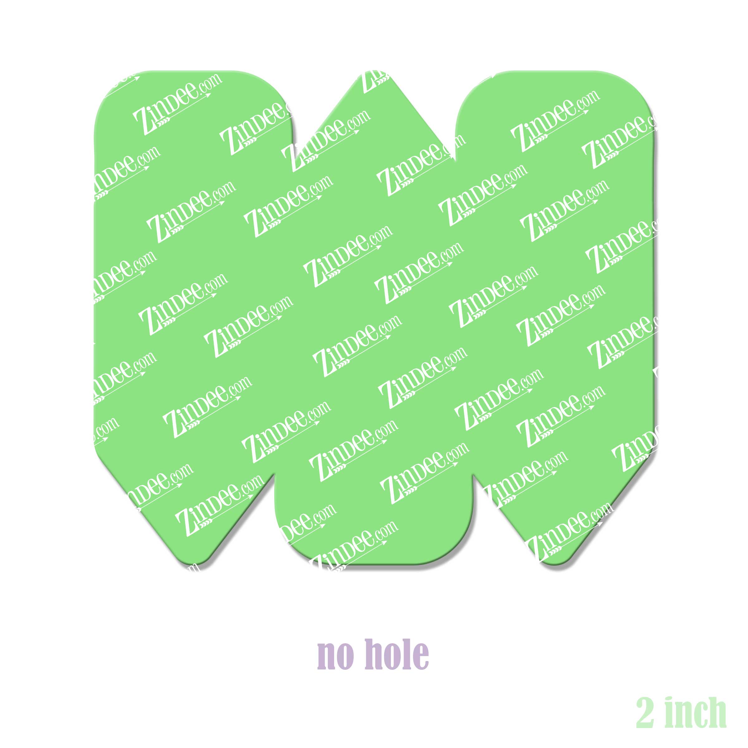 Alternative view of Triple Pencil Acrylic Blank- Sticker- UV DTF (2 inch) NO HOLE