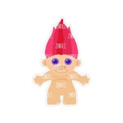 Troll Acrylic Blank- Sticker- UV DTF (1.5 inch)