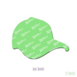 Alternative view of Trucker Cap – Acrylic Badge Reel Blank (2") No Hole | Optional Sticker or UV DTF