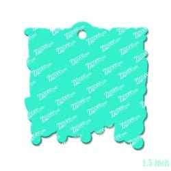 Alternative view of True Crime Junkie Acrylic Blank- Sticker- UV DTF (1.5 inch)