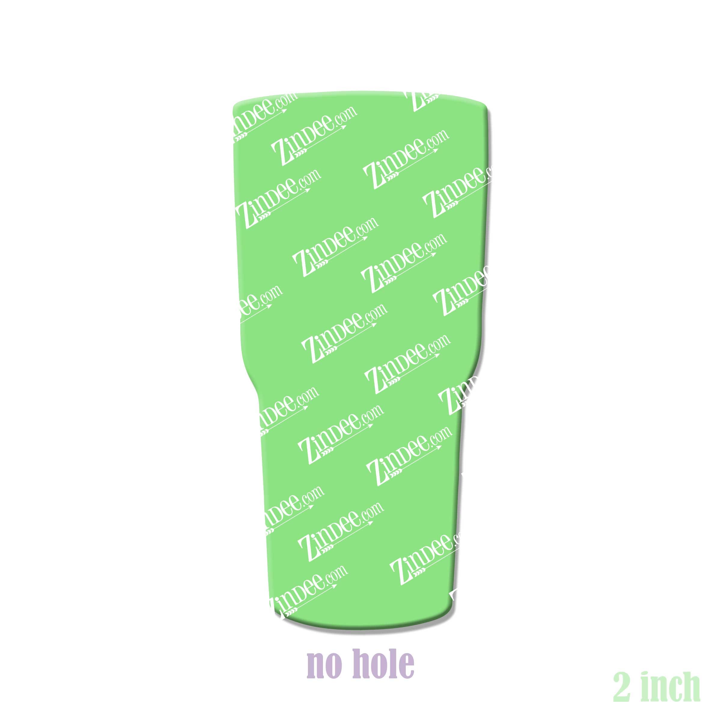 Tumbler 30 oz acrylic blank (2 inch) NO HOLE