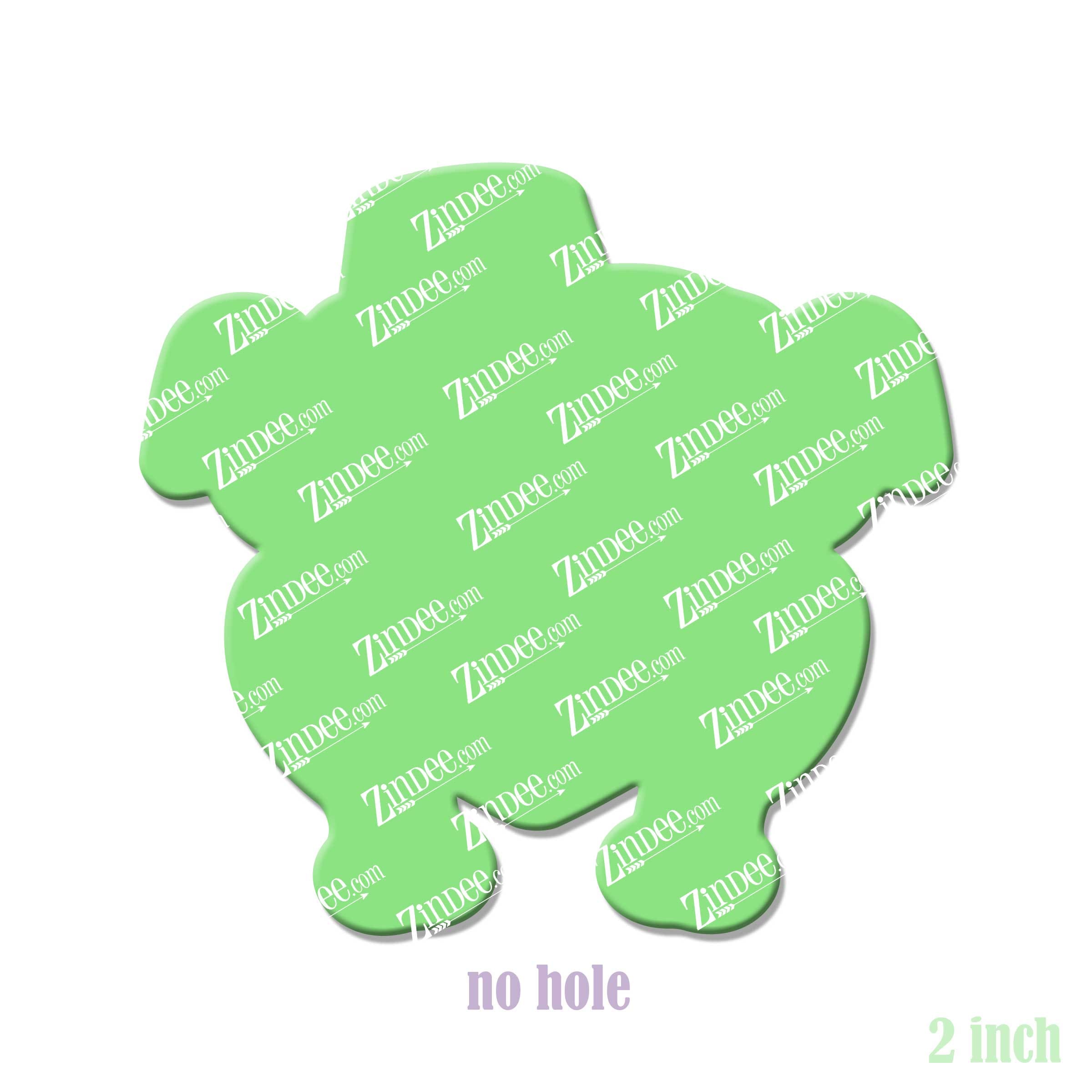 Alternative view of Turkey Hat Glasses Acrylic Blank- Sticker- UV DTF (2 inch) NO HOLE