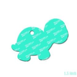 Alternative view of Turtle Baby Acrylic Blank- Sticker- UV DTF (1.5 inch)