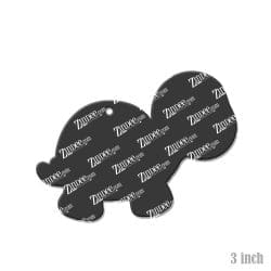 Alternative view of Turtle Baby Acrylic Blank- Sticker- UV DTF (3 inch)