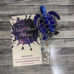 Alternative view of Watercolor Galaxy 1 (vinyl)