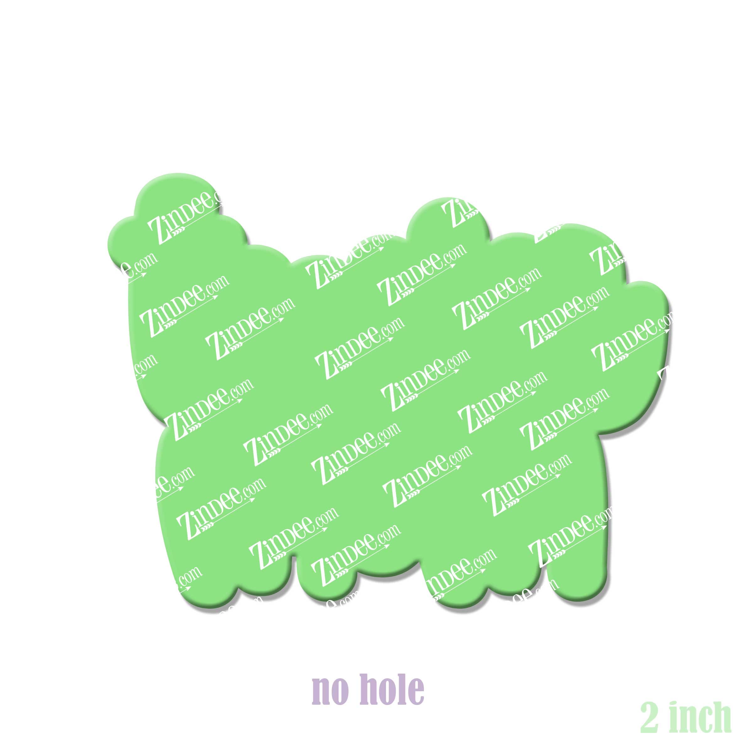 Twin Mom acrylic blank (2 inch) NO HOLE