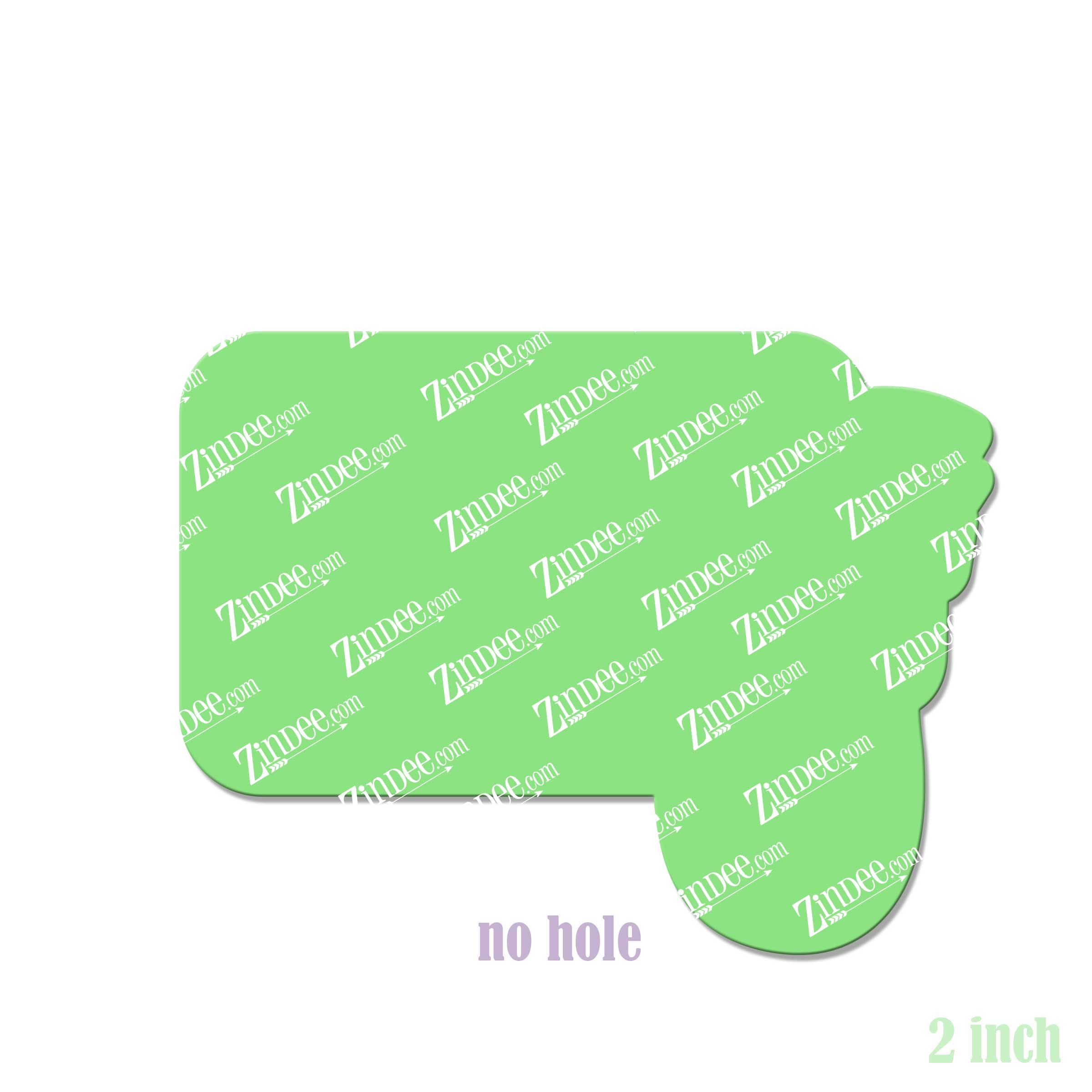 Alternative view of Ultrasound Baby Acrylic Blank- Sticker- UV DTF (2 inch) NO HOLE