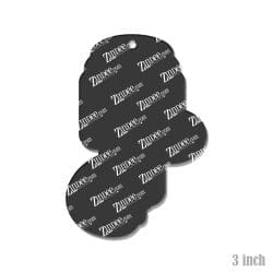 Ultrasound Wand acrylic blank (3 inch) (5 piece minimum)